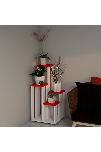 Emkawood İDA KIRMIZI ÇİÇEKLİK