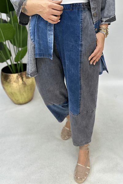 GÖKSEL Double Colored Slim Jeans