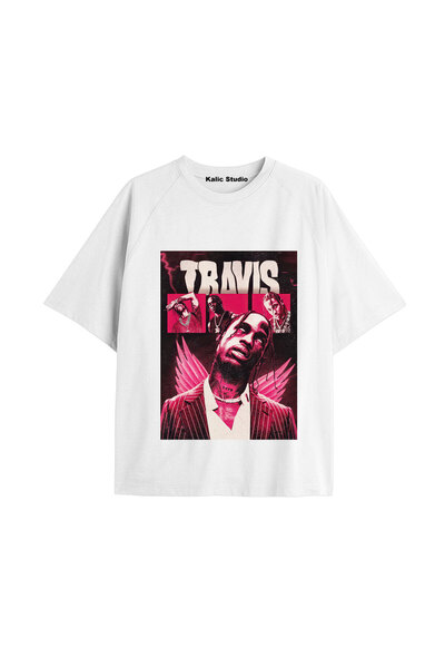 Kalic Studio تي شيرت ترافيس سكوت أستروورلد للجنسين