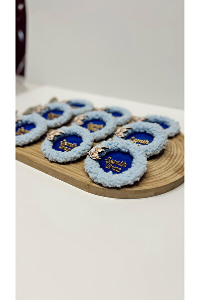 Magnet EYLÜLMAGNETT 10 ADET Erkek mavi figürlü bebek doğum hediyelik anakuzus...