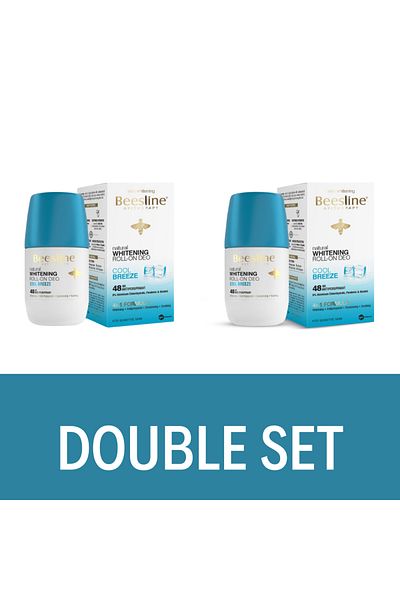 Beesline Whitening Roll-On Deodorant - Cool Breeze x2