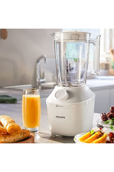 Philips خلاط بلاستيكي سعة 1.9 لتر 450 وات HR2041 - أبيض