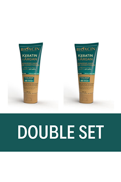 Bioxcin Keratin & Argan Repairing Hair Care Conditioner 250 ml  x2