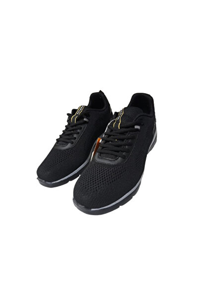 Best Of Men's Black Ultra Light Orthopedic Sole Daily Walking Shoes