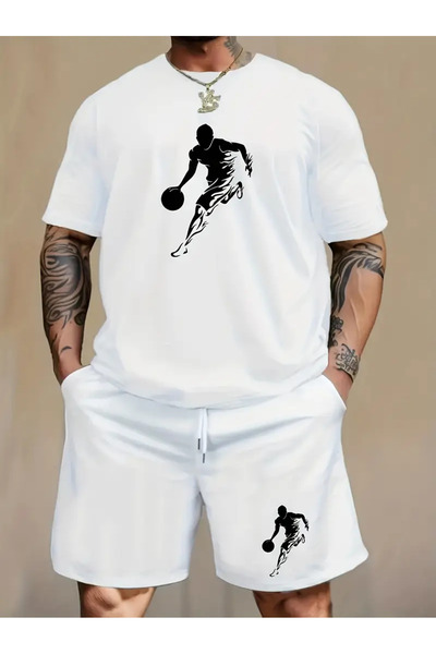 PENTHİLUS Basketball Player Printed Top and Bottom Team
