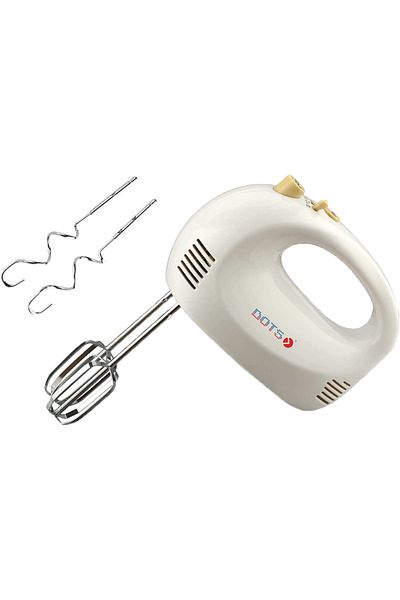 DOTS Portable Electric Hand Blender 250 Watts - White