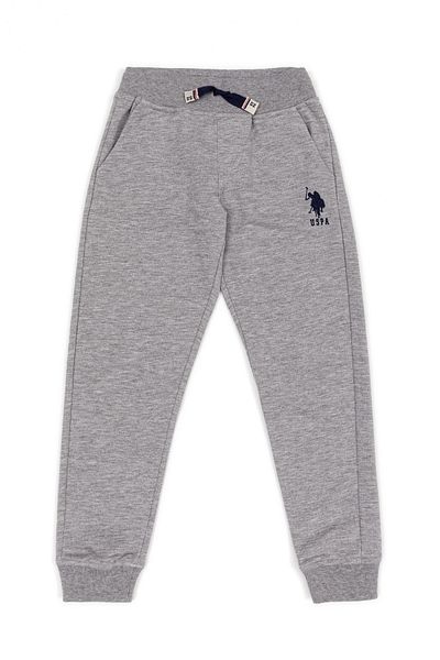 U.S. Polo Assn. Γκρι μελανζέ αθλητική φόρμα, έξι παιδιά