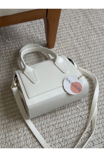 BAGLOVİS GEANT DE UMĂR MIC, MINIMAL ȘI ELEGANT, ALB