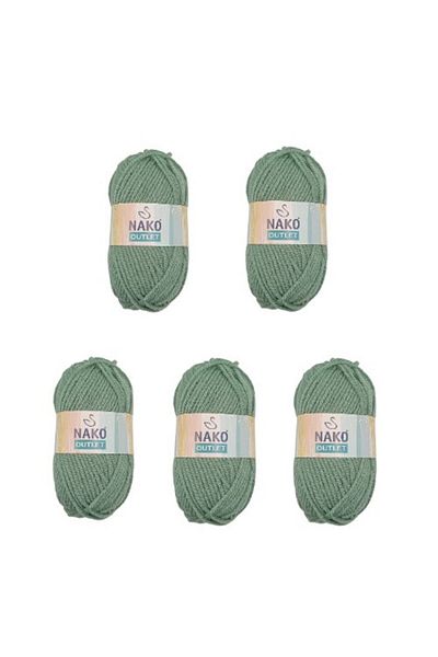 NAKO Pack of 5 Export Surplus Knitting Thread