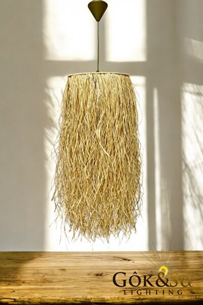 Göksu Lighting İNCE JÜT AVİZE RUSTİK AVİZE BOHEM AVİZE HASIR AVİZE JÜT AVİZE MAKROME AVİZE PÜSKÜLLÜ AVİZE