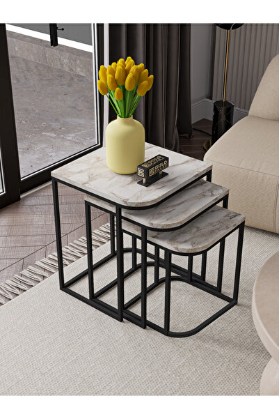 GOLDFALEZ Zigon Sehpa Damla Efes