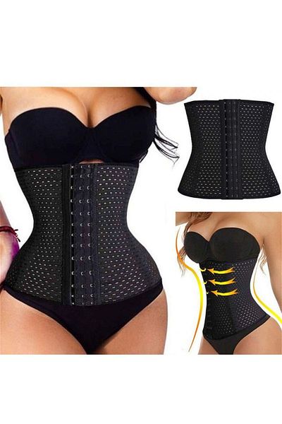 MİSTİRİK Ulyana Model Post Sarcina - Corset Latex Design Special, Culoare Neagra