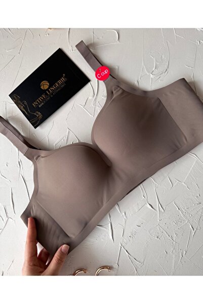 İntive Lingerie Marie Imported Seamless Underwire Supported Gatherer Παχύ λουράκι C Cup Ποιοτικό σουτιέν