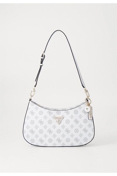 Guess Geantă de umăr Hobo cu logo Noelle PG787918