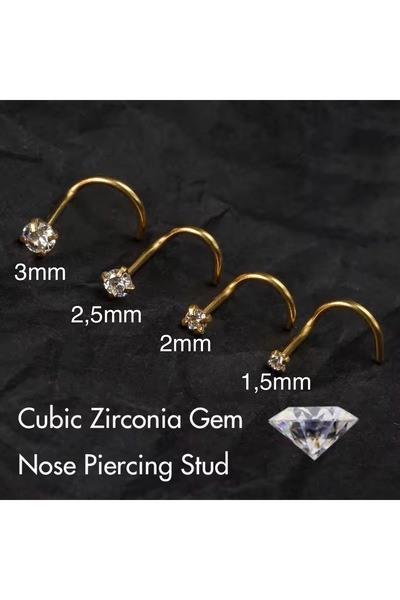 Bylin Zirkon Taşlı Spiral Cerrahi Çelik Hızma-Kalınlığı 0,8mm - 1 Adet