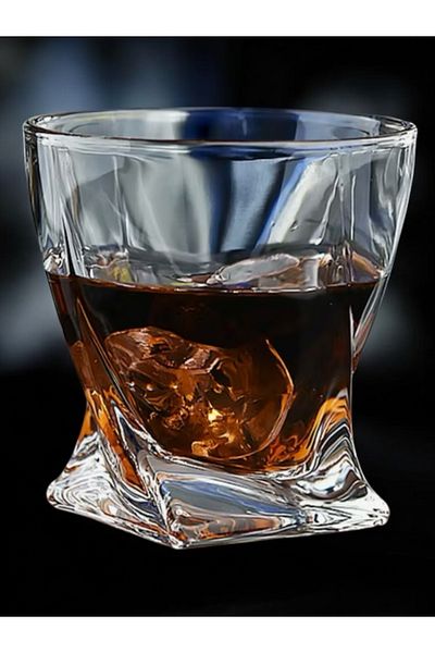 Yenigeldi 2 Pieces of Scottish Style Cocktail Glasses - Whiskey, Bourbon, Scotch, Liquor, Vodka, Bourbon
