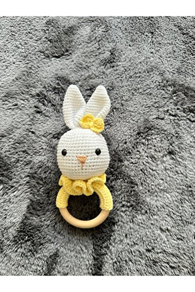 AMİGURİMİ Tavşan 3 lü set amigurimi doğum hediyelik uyku arkadaşı