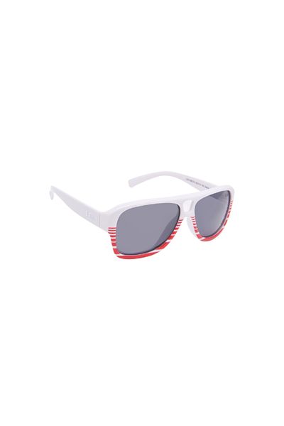 Lee Cooper Kids Retro Polarised Sunglasses Grey Lens -  LCK108C03