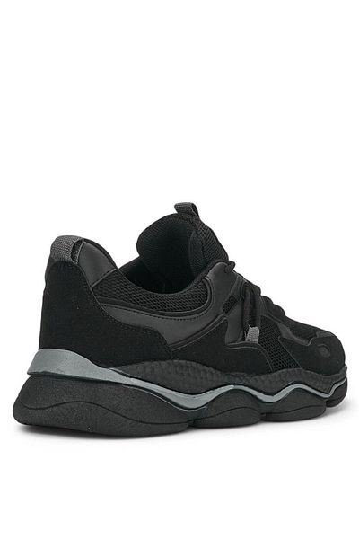 ALTUNTAŞ Άνετα Ορθοπεδικά Ανδρικά Sneaker - Μαύρα Αθλητικά Παπούτσια Καθημερινής Χρήσης