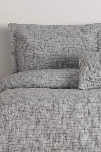 Özdilek Özdilek Cotton Bedspread Single (170X230) - Gray