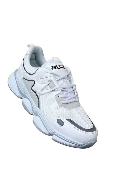 ALTUNTAŞ Άνετα Ορθοπεδικά Ανδρικά Sneaker - Casual Sports Shoes - Λευκό