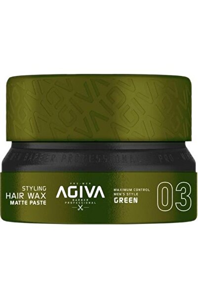 Agiva Wax 155 ML 03 (Matte paste) Yeşil
