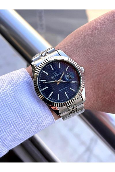 Coliseum Steel Cord Calendar Dial Boxed Series Men's Wristwatch Ft.Aas.I002