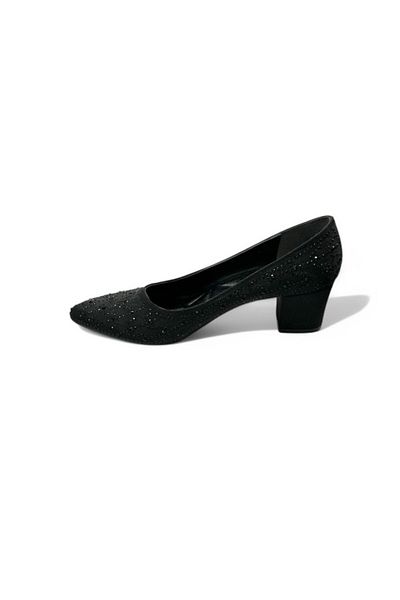 iskarpino Pantofi clasici cu toc pentru femei, cu vârf ascuțit, cu toc gros (5 cm).