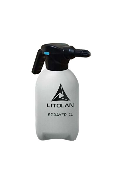 LITOLAN Zirai İlaçlama Pompası Şarjlı 2Lt (Sıyah)
