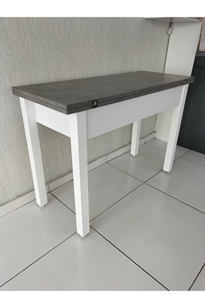 güneyahşapmobilya 90 X 40 CM KATLANIR MUTFAK MASASI
