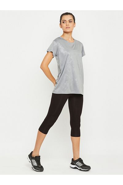 Clovia By Styli Camouflage Printed Short Sleeve T-Shirt