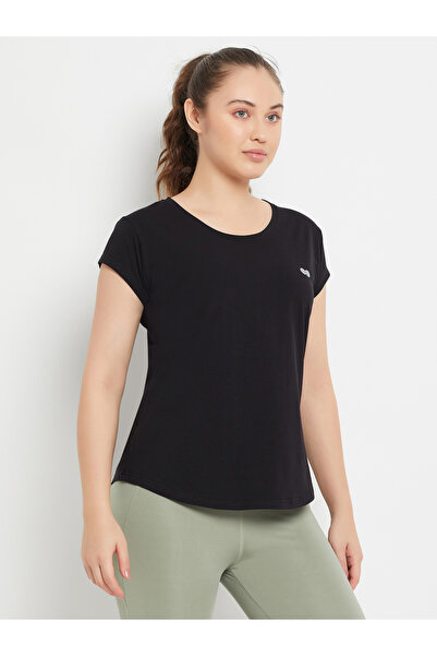 Clovia By Styli Solid Comfort Fit Short Sleeve T-Shirt