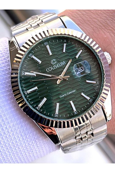 Coliseum Steel Cord Calendar Dial Boxed Series Men's Wristwatch Ft.Aas.I005