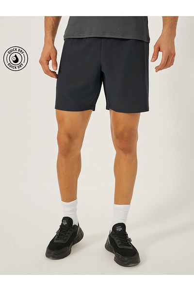 Styli Back Reflector Print Training Shorts with Pockets