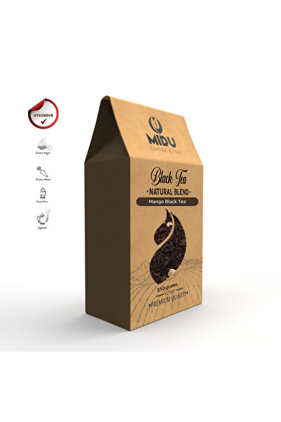 MİDU COFFEE & TEA Mango Black Tea 250 Gr