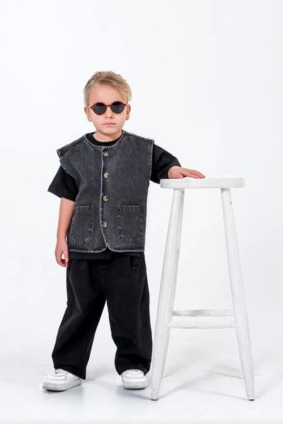 Kidmark Çocuk Modası Unisex Dark Balloon Jeans