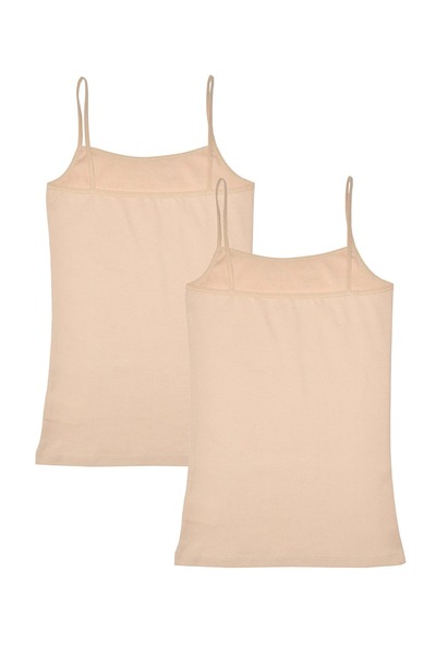 NORMBODY 6 Adet İp Askılı Kız Çocuk Atlet