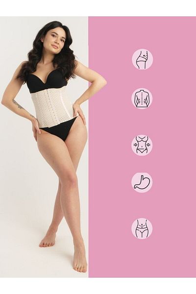 MİSTİRİK Corset Latex pentru culoarea pielii model Ulyana - Slăbire și recuperare