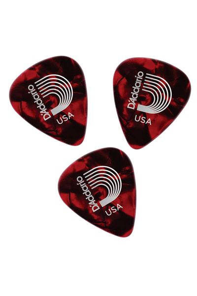 Planet Waves 1Cap4-Rd 3 Pcs Guitar Picks 0.70 mm Red Medium