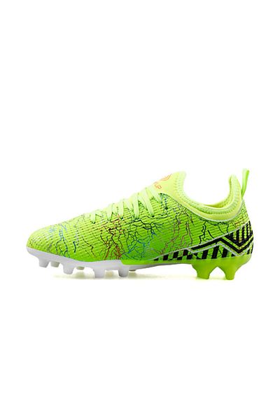Playup Neon Yellow Youth Turf Football Shoes Gk-241-129