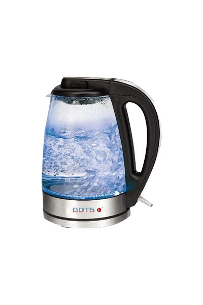 DOTS Electric Kettle 1.7L 2200W KDG-010 - Glass