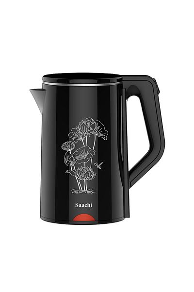 SAACHİ Saachi Electric Kettel 2L 1500W NL-KT-7752-BK - Black
