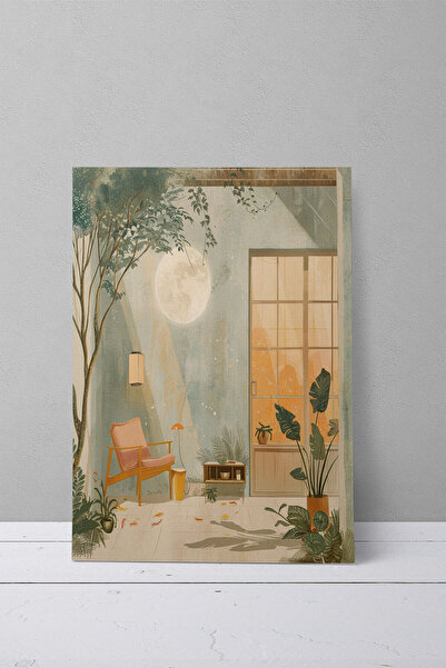 qoeuyl boutique Bohemian Nature Θέμα Νο: 10 Retro Vintage 18x27 MDF Ξύλινη αφ...