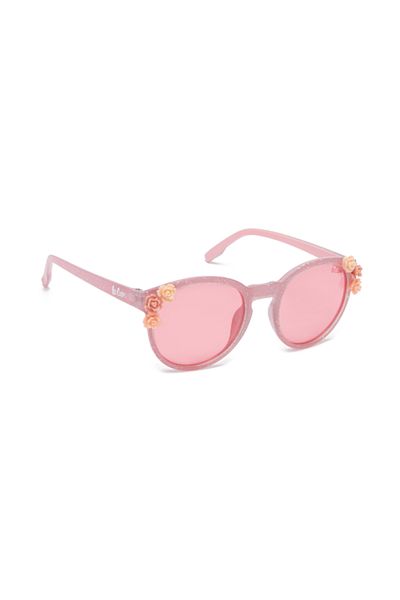 Lee Cooper Girl Polarized Sunglasses Pink Mirror Lens - LCK107C01