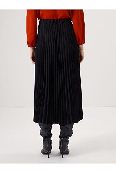 LC Waikiki Lcwaikiki Classic Women's Pleated Skirt with Elastic Waist