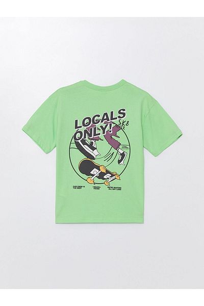 LC Waikiki Ανδρικό μπλουζάκι με λαιμόκοψη Oversize (S4)