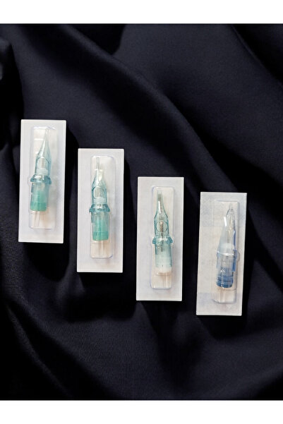 MAST Dövme Tattoo Kartuş  İğnesi Karışık 4 Adet    1005RL,1007RM,1005RS,1007RL
