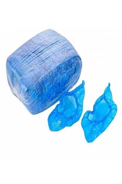 YAMAÇ GLOBAL Galoshes 10 Micron 500 Pieces Thick School Hospital Workplace Shoe Cover