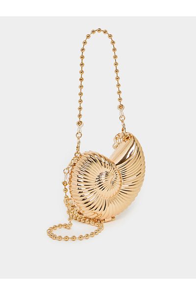 Styli Snail Crossbody Bag with Chain Strap