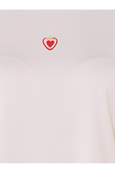 Take Two By Styli Heart Print Regular Fit Tee and Pants